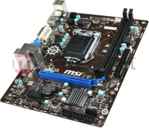 Płyta główna MSI H81M-P33, H81, DualDDR3-1600, SATA3, DVI, mATX (H81M-P33) 7