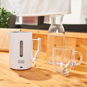 Czajnik Black&Decker Czajnik elektryczny BLACK+DECKER DC1005 ES9580010B (1000W 0.5l; kolor biały) 6