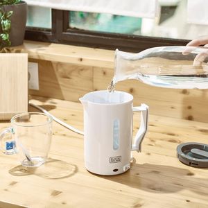 Czajnik Black&Decker Czajnik elektryczny BLACK+DECKER DC1005 ES9580010B (1000W 0.5l; kolor biały) 7