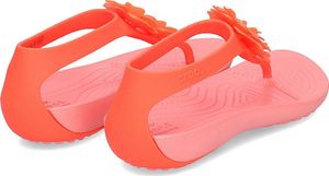 Crocs Crocs Serena Embellish Flip - Sandały Damskie - 205600 BRIGHT CORAL/MELON 41/42 2