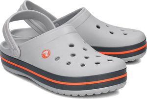 Crocs Klapki Męskie 11016-01U Light Grey/Navy r. 45/46 1