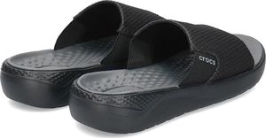 Crocs Crocs Literide Mesh Slide - Klapki Męskie - 205611 BLACK/SLATE GREY 39/40 2