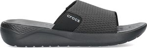 Crocs Crocs Literide Mesh Slide - Klapki Męskie - 205611 BLACK/SLATE GREY 39/40 5