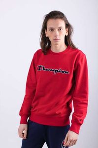 Champion Bluza męska Crewneck Sweatshirt czerwona r. XL (212942-RS010) 3