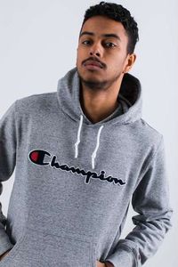 Champion Bluza męska Hooded Sweatshirt szara r. L (212940-EM017) 2
