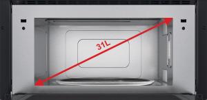 Kuchenka mikrofalowa Whirlpool W7 MD440 NB 5