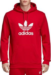 Adidas Bluza męska Originals Trefoil Hoodie czerwona r. L (DX3614) 1