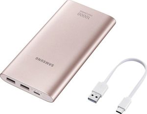 Powerbank Samsung PowerBank Samsung 10000mAh Fast Charge Różowe Złoto (EB-P1100CPEGWW) 5