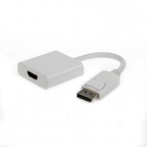 Adapter AV Gembird DisplayPort - HDMI biały (A-DPM-HDMIF-002-W) 1