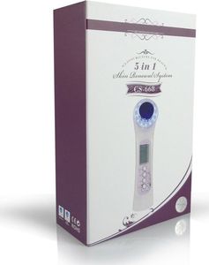 RoyalElite Mini kombajn kosmetyczny 5w1. Mezoterapia bezigłowa jonizacja dodatnia i ujemna swiatłoterapia biowave. CS-668 4