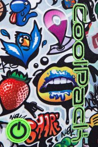 Coolpack Mini kuprinė COOLPACK BOBBY LED GRAFFITI 4