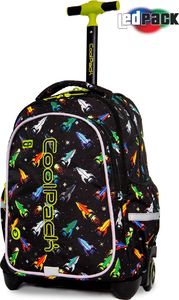 Coolpack Plecak miejski Junior Led Rockets 24L czarny (A28207) 1