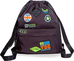 Coolpack Laisvalaikio kuprinė-maišelis Urban Badges Black B73055 1