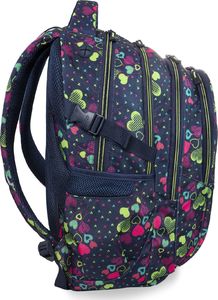 Coolpack Plecak szkolny Factor Lime Hearts (B02010) 2