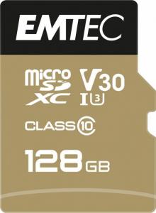 Karta Emtec Speedin Pro MicroSDXC 128 GB Class 10 UHS-I/U3 A1 V30 (ECMSDM128GXC10SP) 1