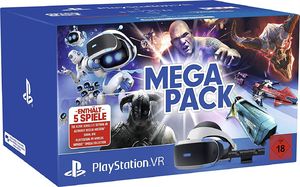 Gogle VR Sony PlayStation VR Mega Pack + Camera + VR Worlds + Skyrim VR + DOOM VFR + Astro Bot + WipEout 1