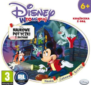Myszka Miki Naukowe Potyczki z Duchami (gra + książka) PC 1