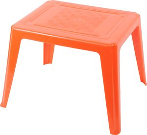 Ołer Garden Stolik ogrodowy plastikowy dla dzieci Lolek pomarańczowy 2