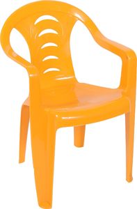 Ołer Garden plastikowe krzesło dla dzieci Tola, pomarańczowe (11520298) 1