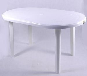 Ołer Garden plastikowy stół Jantar, biały (11520772) 2