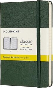 Moleskine Notes Classic 9x14 tw. kratka myrtle zielony 1