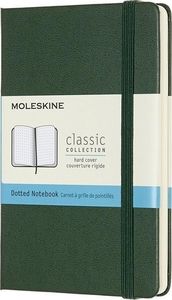 Moleskine Notes Classic 9x14 tw. kropki myrtle zielony 1