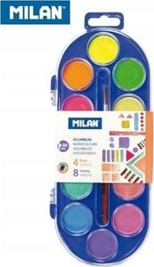 Milan Farby akwarelowe 12 kolorów MILAN 1
