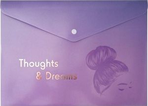 Incood Teczka A5 fioletowa Thoughts & Dreams 1
