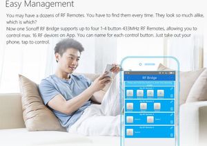 Sonoff BRIDGE 433 przełącznik Wi-Fi 6