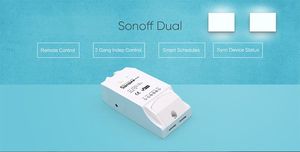 Sonoff Dual 2 przekaźnik Wi-Fi 4