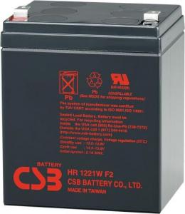 CSB CSB 12V 5,1Ah olověný akumulátor HighRate F2 (HR1221WF2) 1