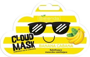 Bielenda Maseczka do twarzy Cloud Mask Bąbelkująca Banana Cabana nawilżająca 6g 1