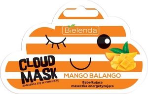 Bielenda Maseczka do twarzy Cloud Mask Bąbelkująca Mango Balango energizująca 6g 1