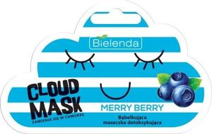 Bielenda Maseczka do twarzy Cloud Mask Bąbelkująca Merry Berry detoksykująca 6g 1