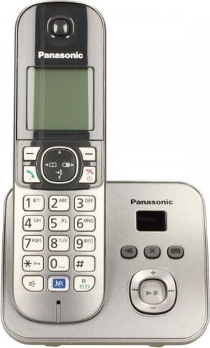 Telefon stacjonarny Panasonic KX-TG6821PDM Szary 2