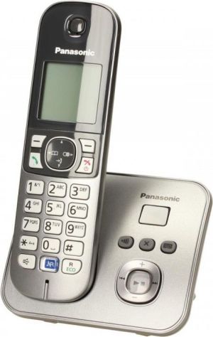 Telefon stacjonarny Panasonic KX-TG6821PDM Szary 1