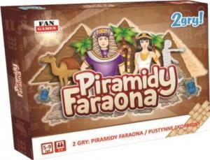 Fan Games Gra planszowa Piramidy Faraona i Pustynne skorpiony 1