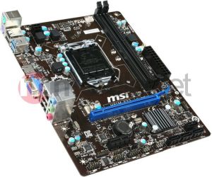 Płyta główna MSI H81M-E33 Sc LGA1150, H81M-E33, Intel H81M, 2xDDR3, VGA+HDMI, GbLAN, mATX - (H81M-E33) 7