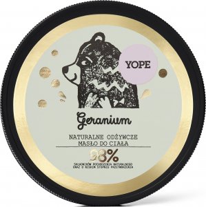 Yope Naturalne Masło do ciała odżywcze Geranium 200ml 1