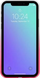 TelForceOne Nakładka Gradient Glitter 3in1 do Samsung A70 2