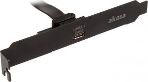 Akasa Śledź ze złączem 1x USB-C 3.1 Gen2 (AK-CBUB37-50BK) 1