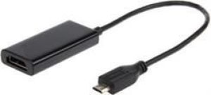 Adapter USB Gembird microUSB - HDMI + microUSB Czarny  (AMHL002) 1