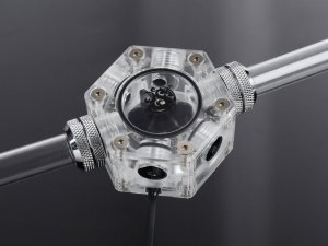 BitsPower Bitspower Hexagon Flow Indicator-RGB 2