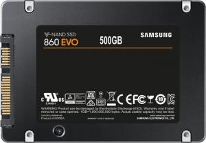 Dysk SSD Samsung 860 EVO 500 GB 2.5" SATA III (MZ-76E500BW) 2