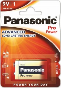 Akumulator Panasonic PANASONIC Alkalické baterie Everyday Power 6LF22EPS/1BP 9V 9V (Blistr 1ks) 3