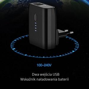Ładowarka Usams PB11 2x USB-A 1x USB-C 2.4 A (66145-uniw) 4
