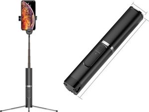 Selfie stick Usams USAMS Selfie Stick Phantom Bluetooth tripod czarny/black ZB6401 (US-ZB064) 4