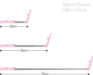 Selfie stick Usams USAMS Selfie Stick M2 Mini Bluetooth Light różowy/pink ZB5003 (US-ZB050) 6