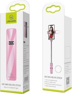 Selfie stick Usams USAMS Selfie Stick M2 Mini Bluetooth Light czarny/black ZB5001 (US-ZB050) 7