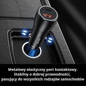 Ładowarka Usams C6 1x USB-A 1x USB-C 4 A  (66143-uniw) 6